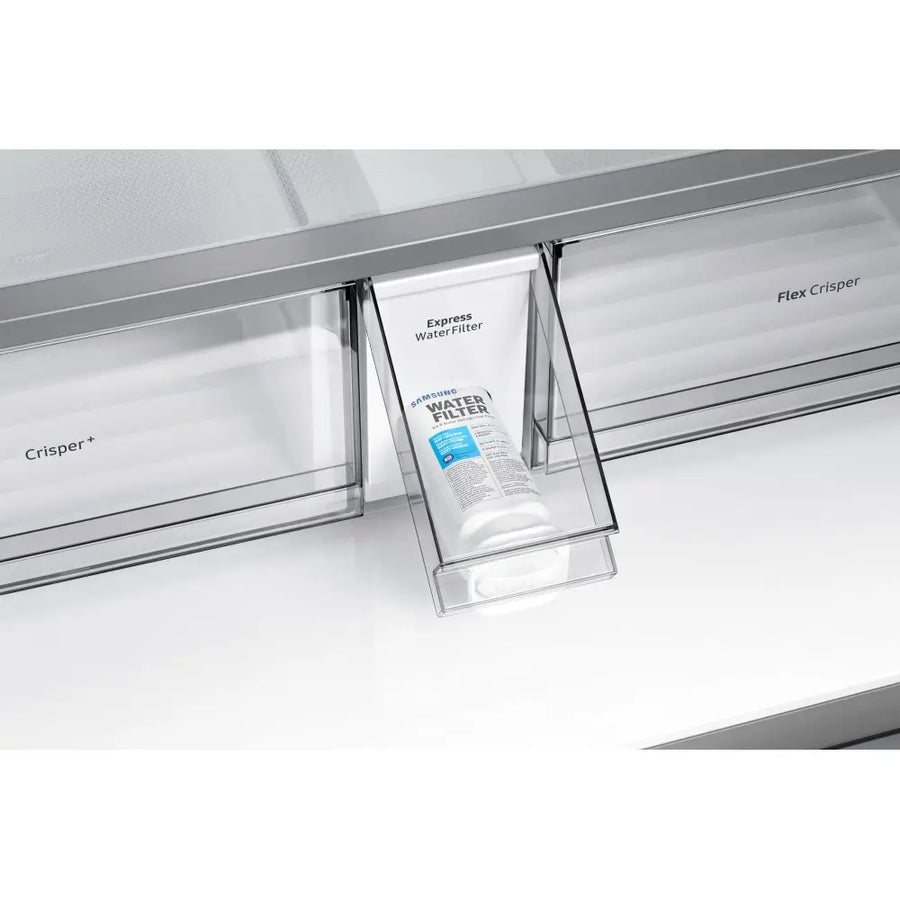 Samsung RF65DG960ESREU Series 9 French Style Plumbed Fridge Freezer - Silver