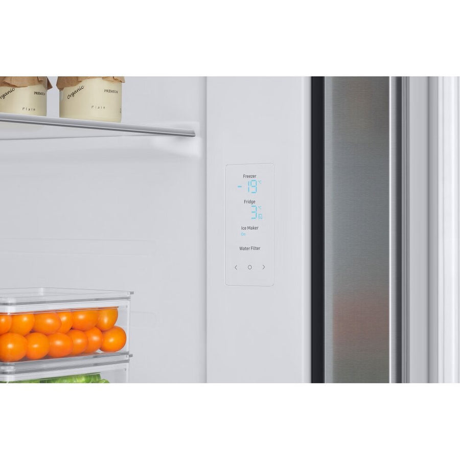 Samsung RS68A8830S9 Series 7 Plumbed American Fridge Freezer - Silver [Free 5-year parts & labour guarantee]