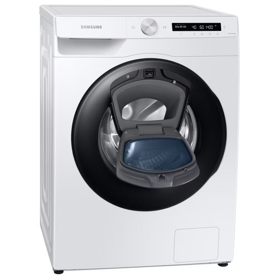 Samsung WW90T554DAW Hygiene Steam 9kg Washing Machine with AddWash™ - White