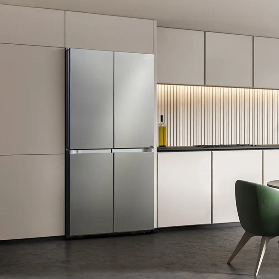 Samsung RF65DG960ESREU Series 9 French Style Plumbed Fridge Freezer - Silver