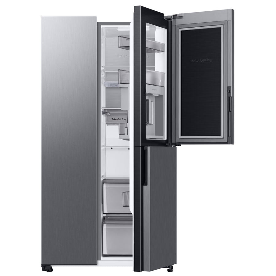 Samsung RH69CG895DS9EU Series 9 Plumbed Ice & water American Style Fridge Freezer - Silver [Free 5-year parts & labour guarantee] LAST ONE