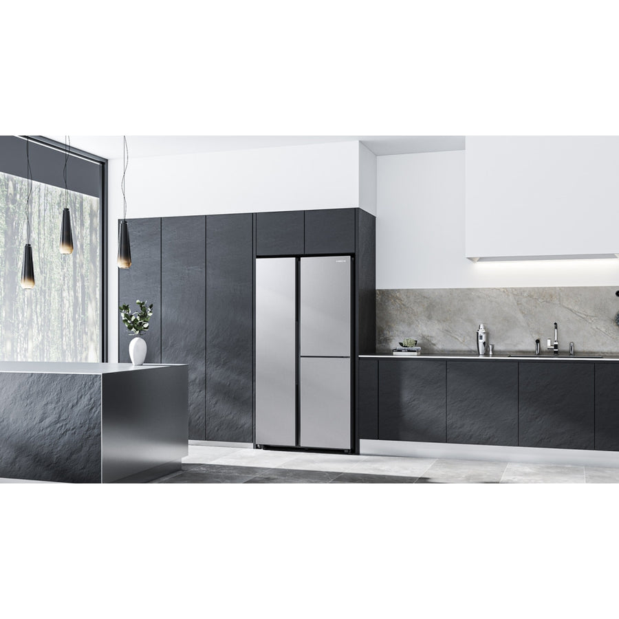 Samsung RH69CG895DS9EU Series 9 Plumbed Ice & water American Style Fridge Freezer - Silver [Free 5-year parts & labour guarantee] LAST ONE