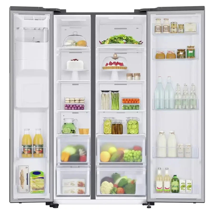 Samsung Series 7 RS67A8811S9 American Fridge Freezer With Plumbed Ice & Water - Silver [Free 5-year parts & labour guarantee]