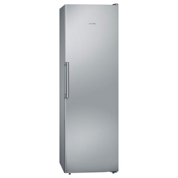 Siemens GS36NVIEV IQ300 Freestanding Frost Free Freezer – Brushed Steel