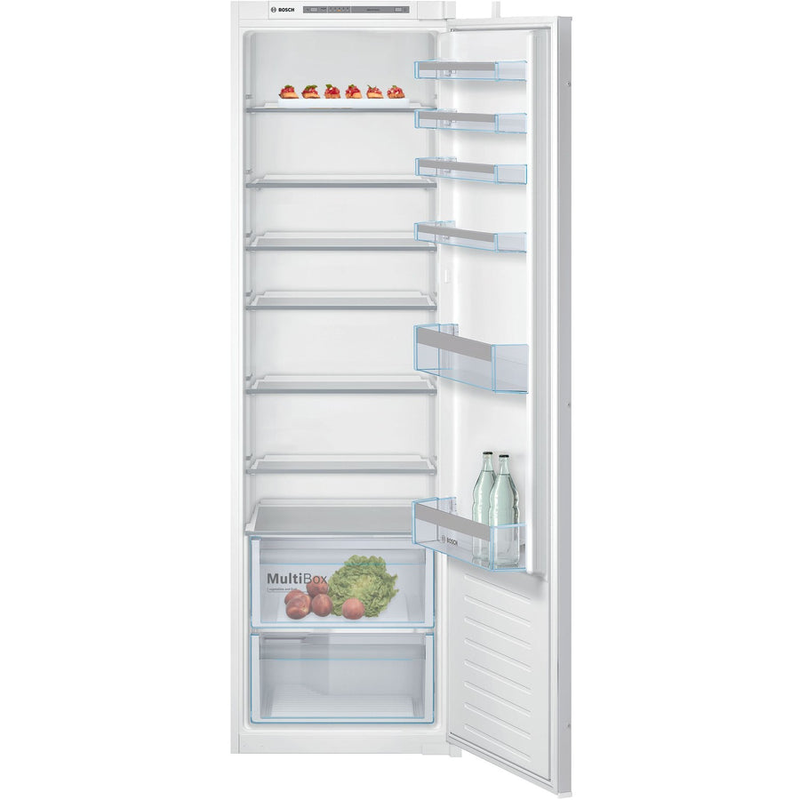 Bosch integrated tall larder fridge with 5 year guarantee