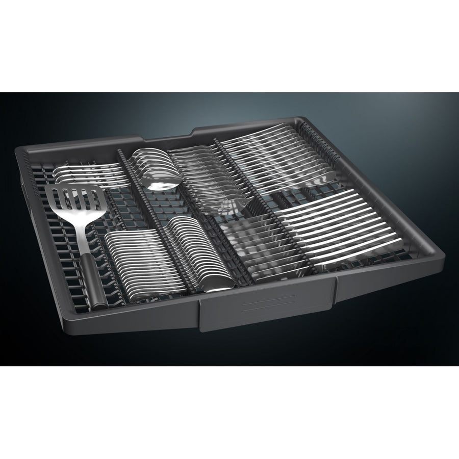 Siemens IQ300 SN23EC03ME 13 place setting freestanding dishwasher - Black Steel [Free 5-year parts & labour guarantee]