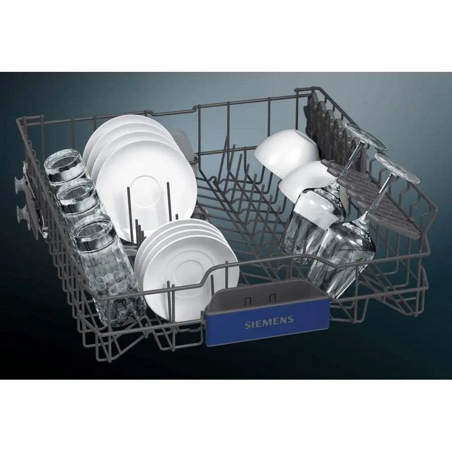 Siemens IQ300 SN23EC03ME 13 place setting freestanding dishwasher - Black Steel [Free 5-year parts & labour guarantee]