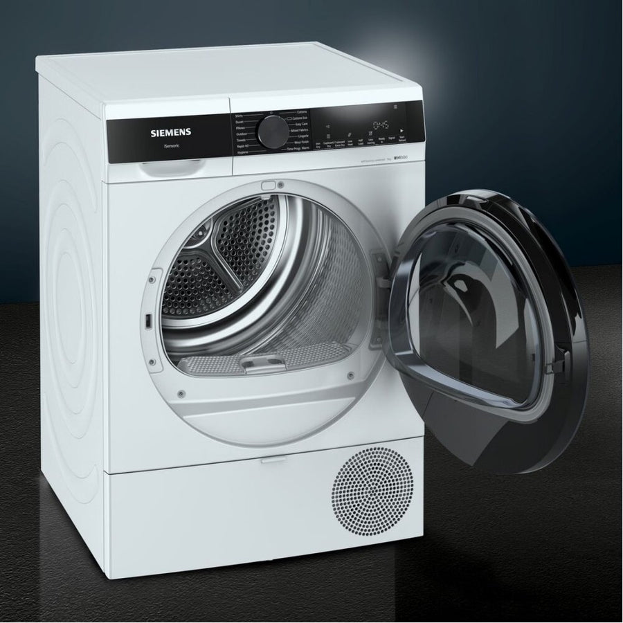 Siemens iQ500 WQ45G209GB 9kg heat pump tumble dryer