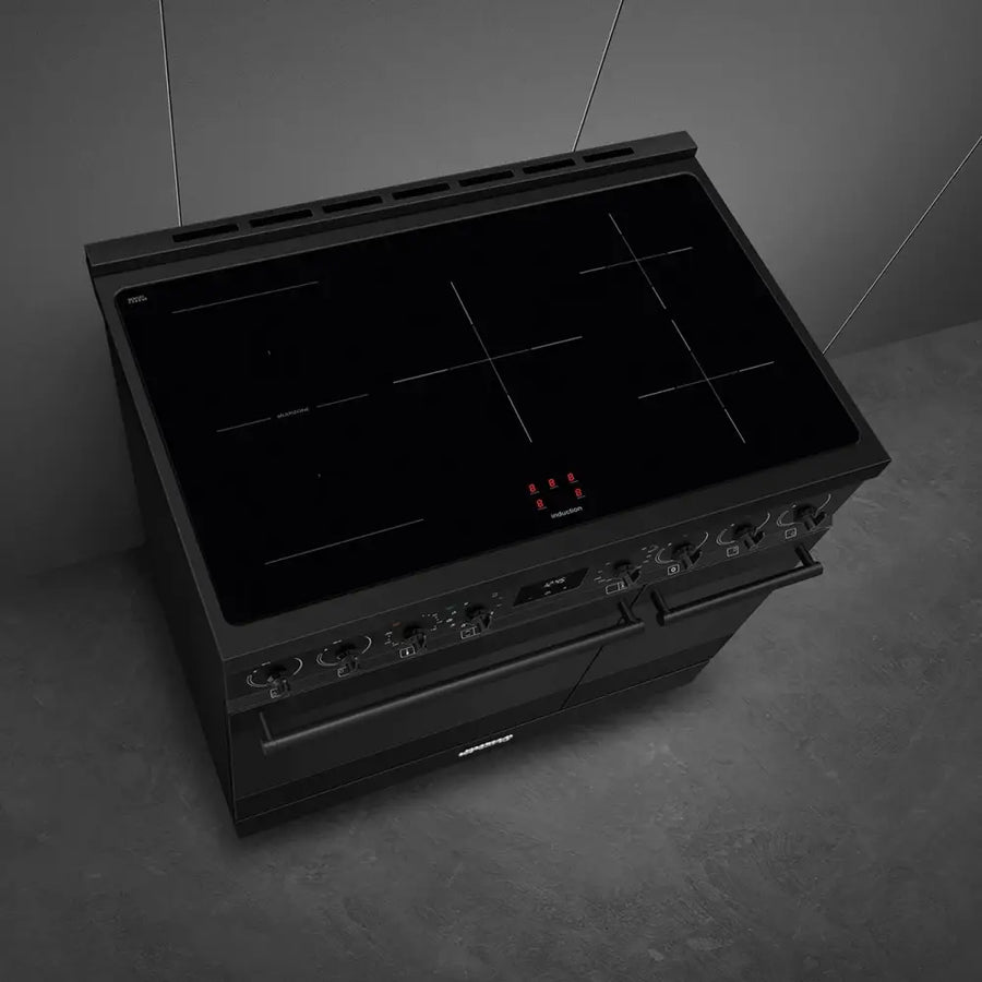 Smeg C92IPN2 90cm Pyrolytic Induction Range Cooker - Matte Black