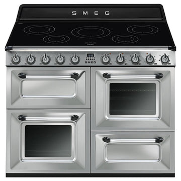 smeg TR4110IX 110cm induction range cooker in stainless steel