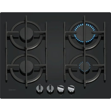 Neff T26PIP4S0 N70 4 Burner Gas Hob - Tempered Glass