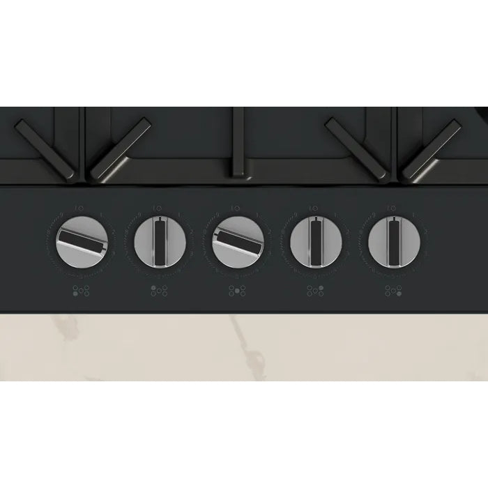 Neff N70 T27CIQ8S0 5 burner 75cm Gas Hob - Black