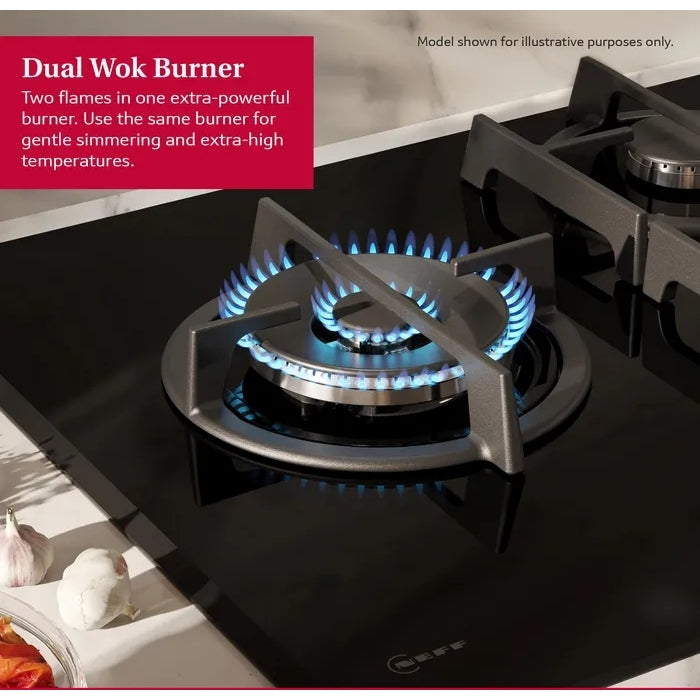 Neff N70 T27CIQ8S0 5 burner 75cm Gas Hob - Black