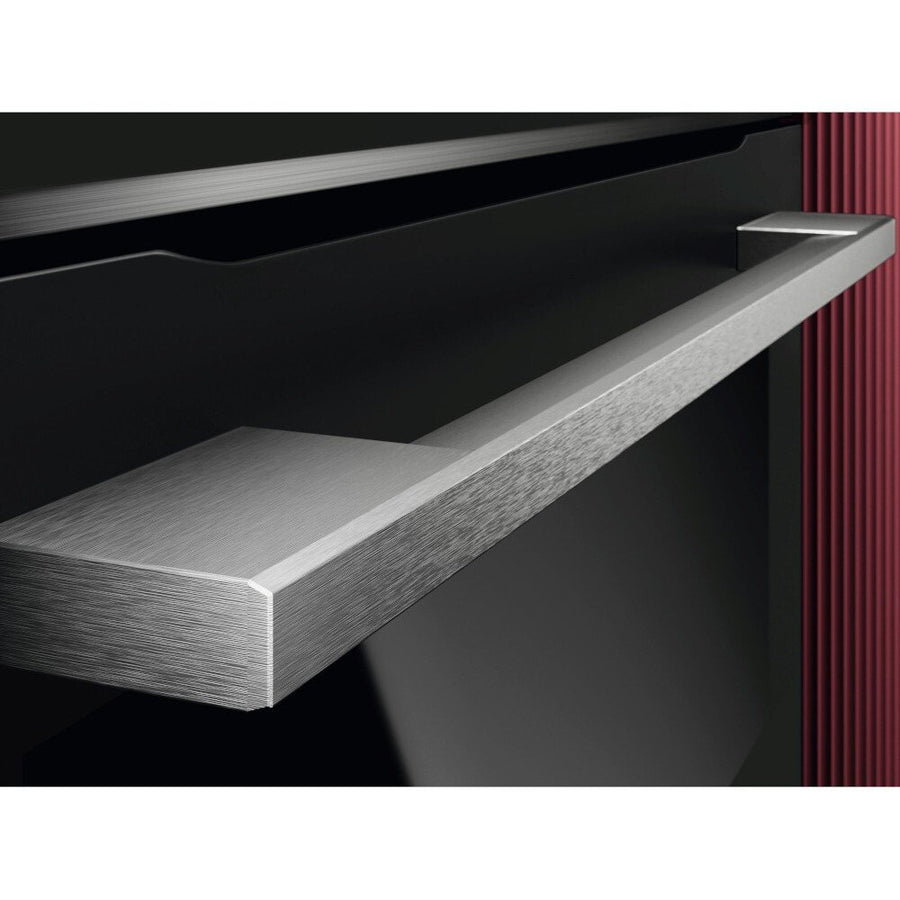 AEG 8000 TK8NK721T built-in Microwave & Oven - Matt Black/Steel Handle