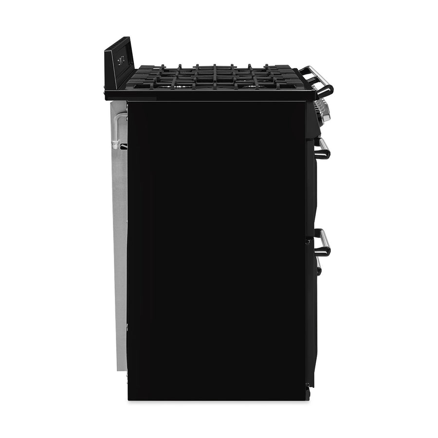 Smeg TR4110BL1 110cm dual fuel Victoria range cooker in black