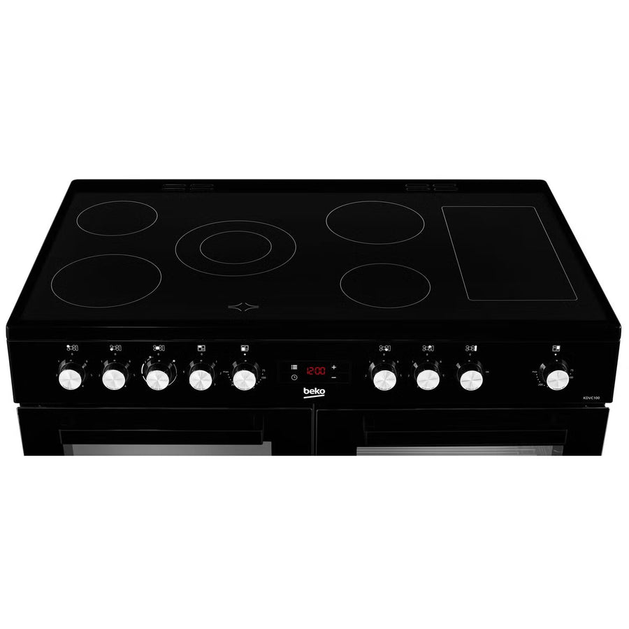 Beko KDVC100K 100cm Ceramic Range Cooker - Black