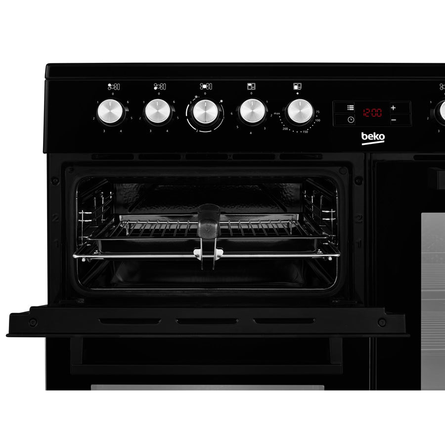 Beko KDVC100K 100cm Ceramic Range Cooker - Black