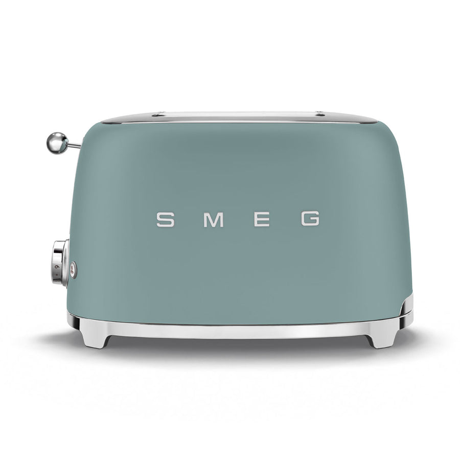 Smeg TSF01EGMUK 50's Retro Style Toaster Matte Emerald Green