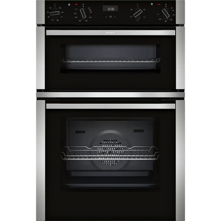 Neff N50 U1ACE2AN3B Built-in Double Oven - Stainless steel