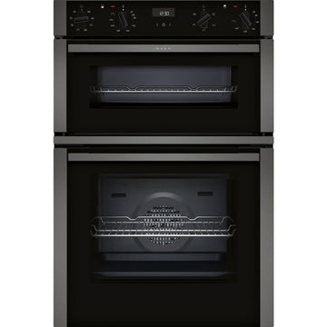 NEFF N50 U1ACE2HG0B Electric CircoTherm® Double Oven - Graphite Grey