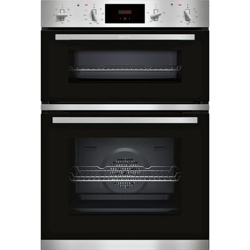 Neff N30 U1GCC0AN0B CircoTherm® Built-In Double Oven In Stainless Steel