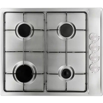 Culina UBGHFFJ60.1 60cm 4 Burner Gas Hob - Stainless Steel