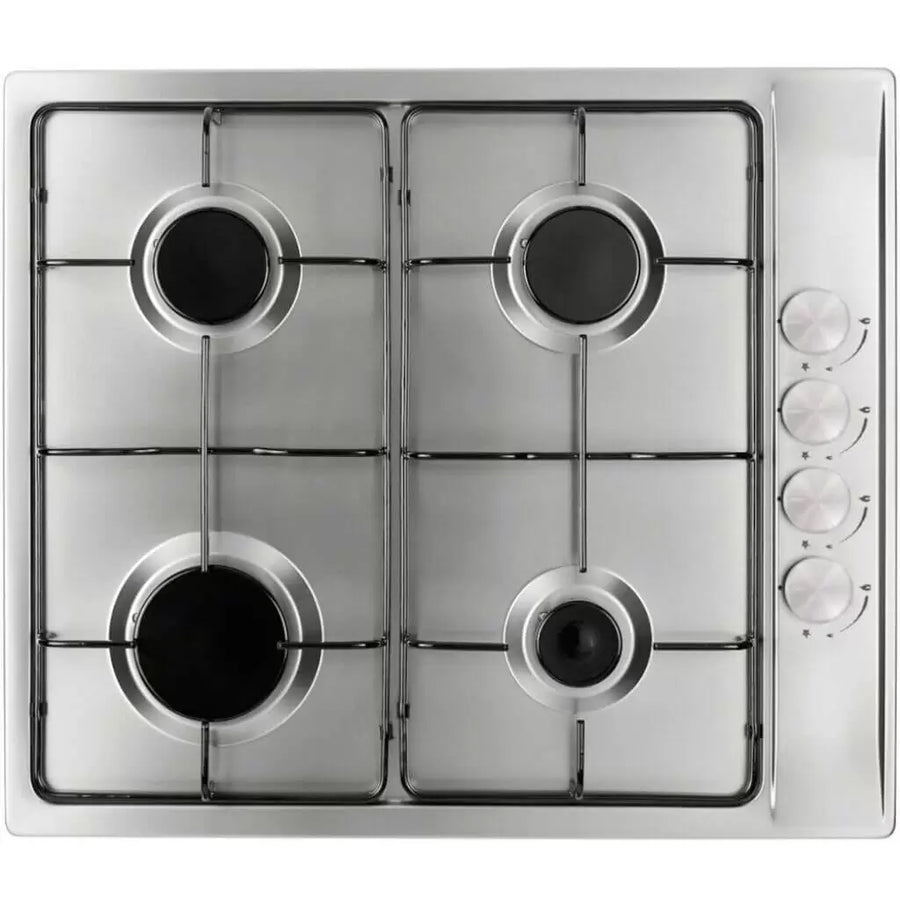 Culina UBGHFFJ60.1 60cm 4 Burner Gas Hob - Stainless Steel