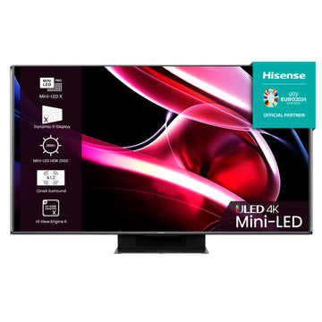 Hisense 65UXKQTUK 65'' Mini LED Pro UHD Smart 4K HDR TV [Free 5-year guarantee]