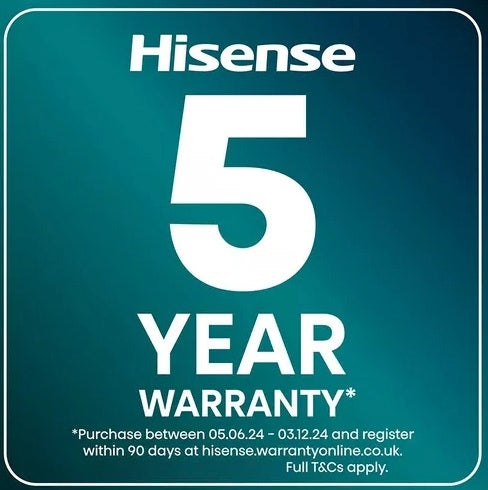 Hisense RS818N4IFE Plumbed Ice&Water American Fridge Freezer - Black stainless