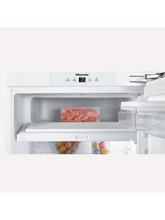 Hisense RUR156D4AWE Built-in Undercounter fridge with freezer box