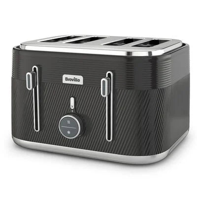 Breville VTT973 Obliq 4-slice toaster - Black
