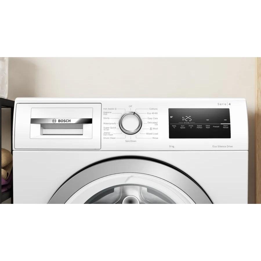 Bosch WAN28259GB 9kg 1400rpm washing machine in white series 4 