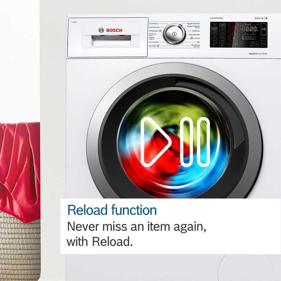 Bosch WAN28259GB 9kg 1400rpm washing machine in white series 4 