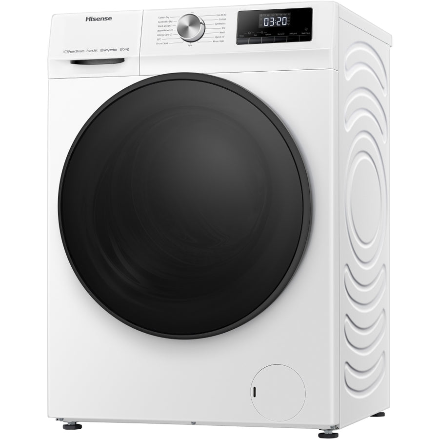 Hisense WDQA8014EVJM 8kg/5kg 1400rpm Washer dryer - White