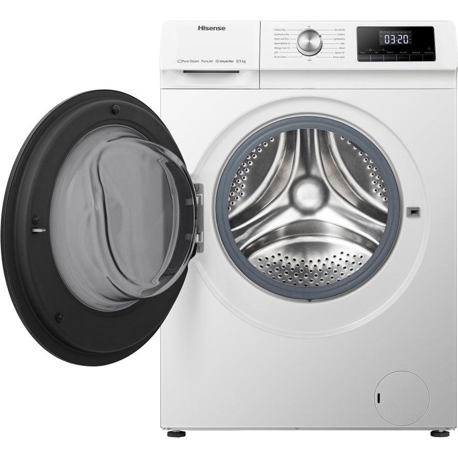 Hisense WDQA8014EVJM 8kg/5kg 1400rpm Washer dryer - White