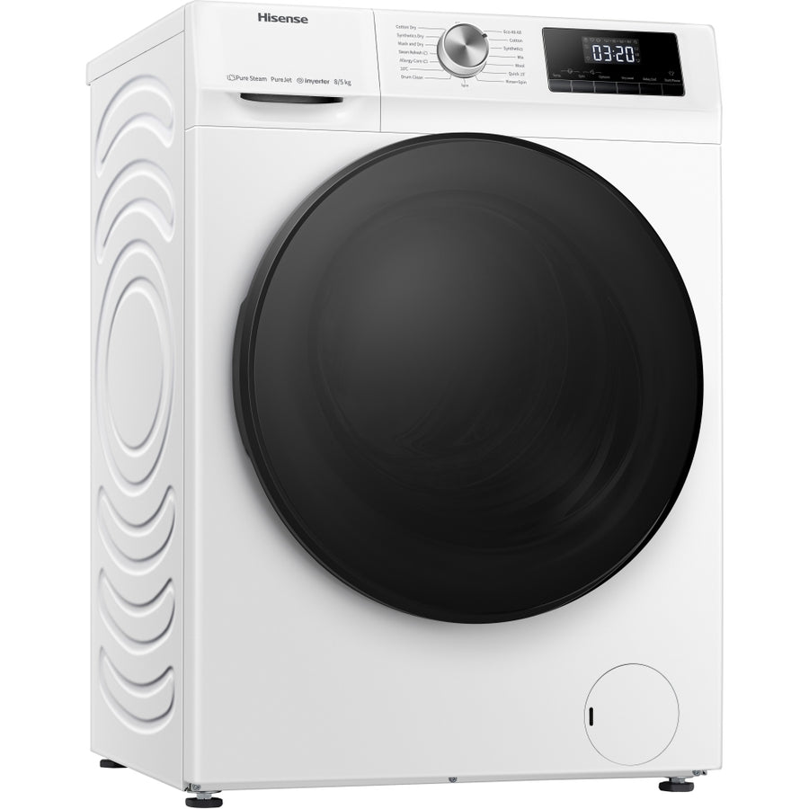 Hisense WDQA8014EVJM 8kg/5kg 1400rpm Washer dryer - White