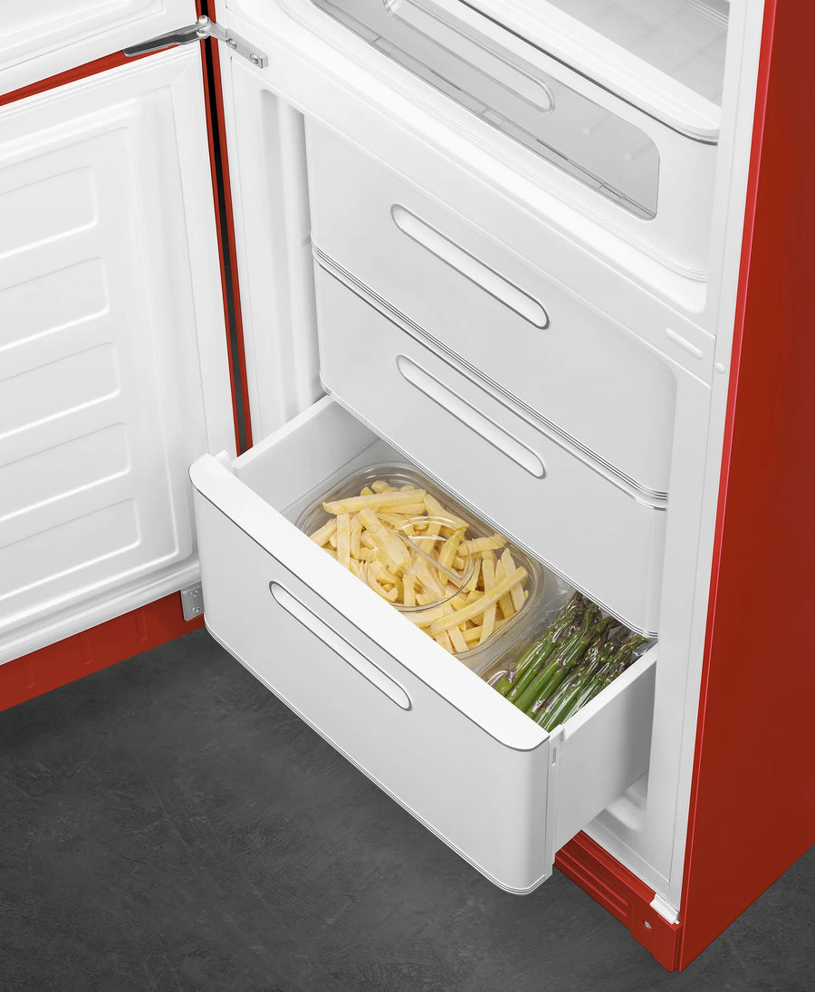 FAB32LRD5UK Retro red fridge freezer red