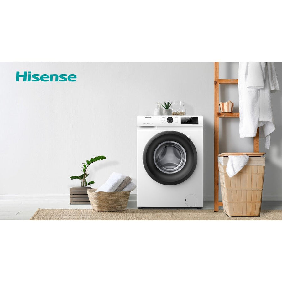 Hisense WFQP7012EVM 7kg 1200rpm Washing Machine - White