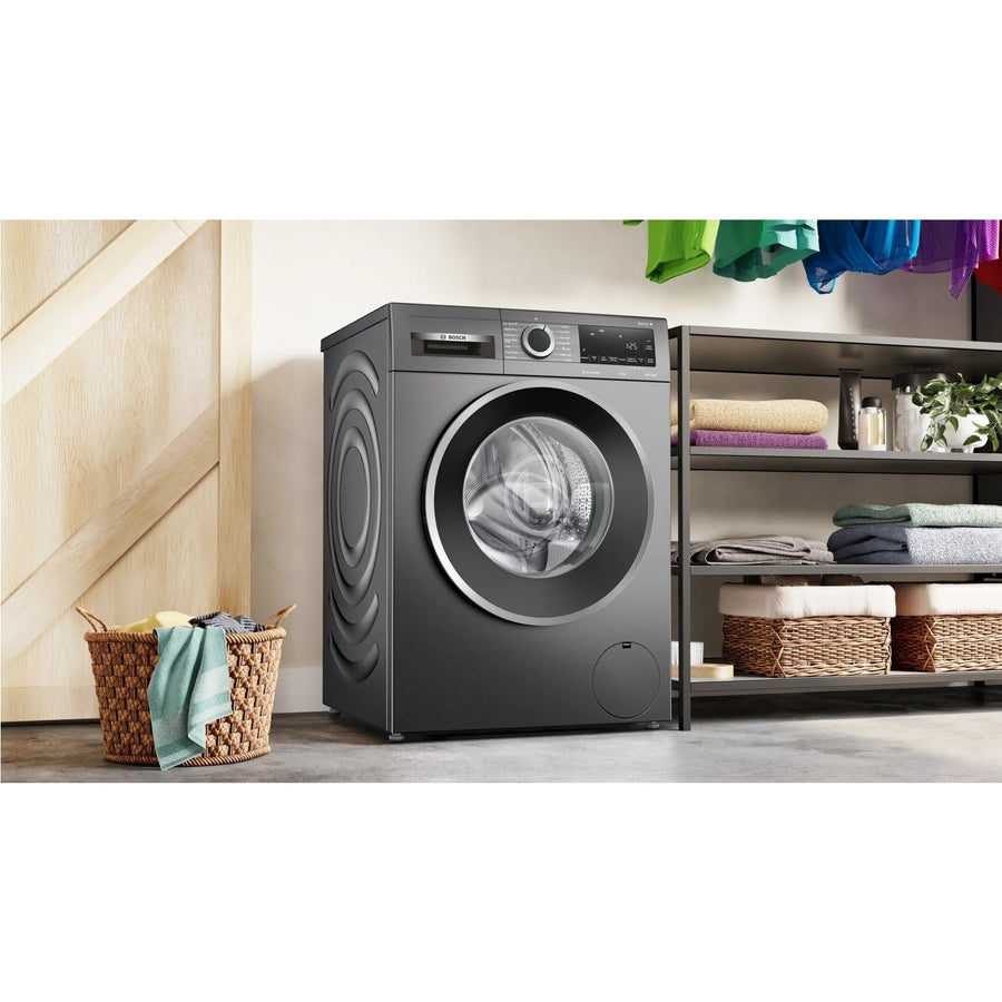Bosch Series 6 WGG244ZCGB SpeedPerfect 9kg 1400rpm Washing Machine - Graphite [Free 5-year guarantee]