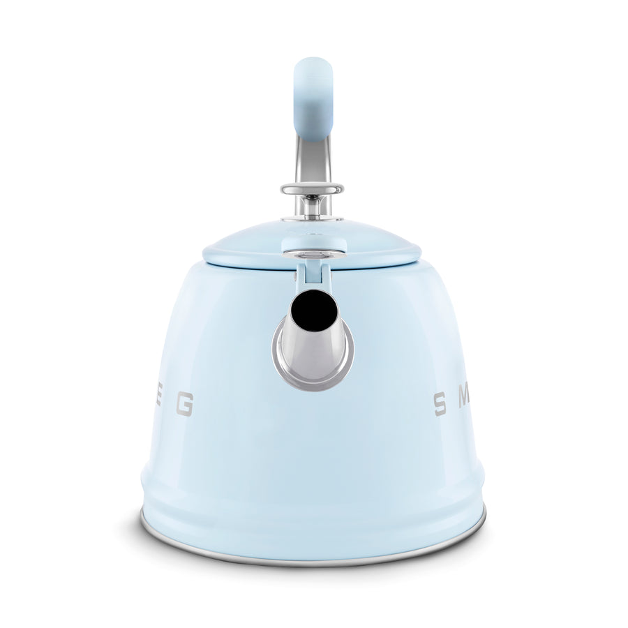 Smeg WKF01PB Retro Style Whistling Kettle - Pastel Blue