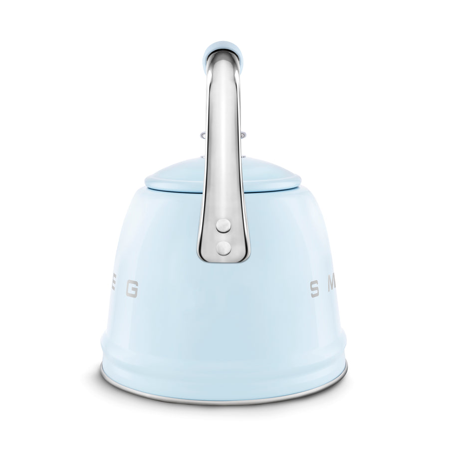 Smeg WKF01PB Retro Style Whistling Kettle - Pastel Blue