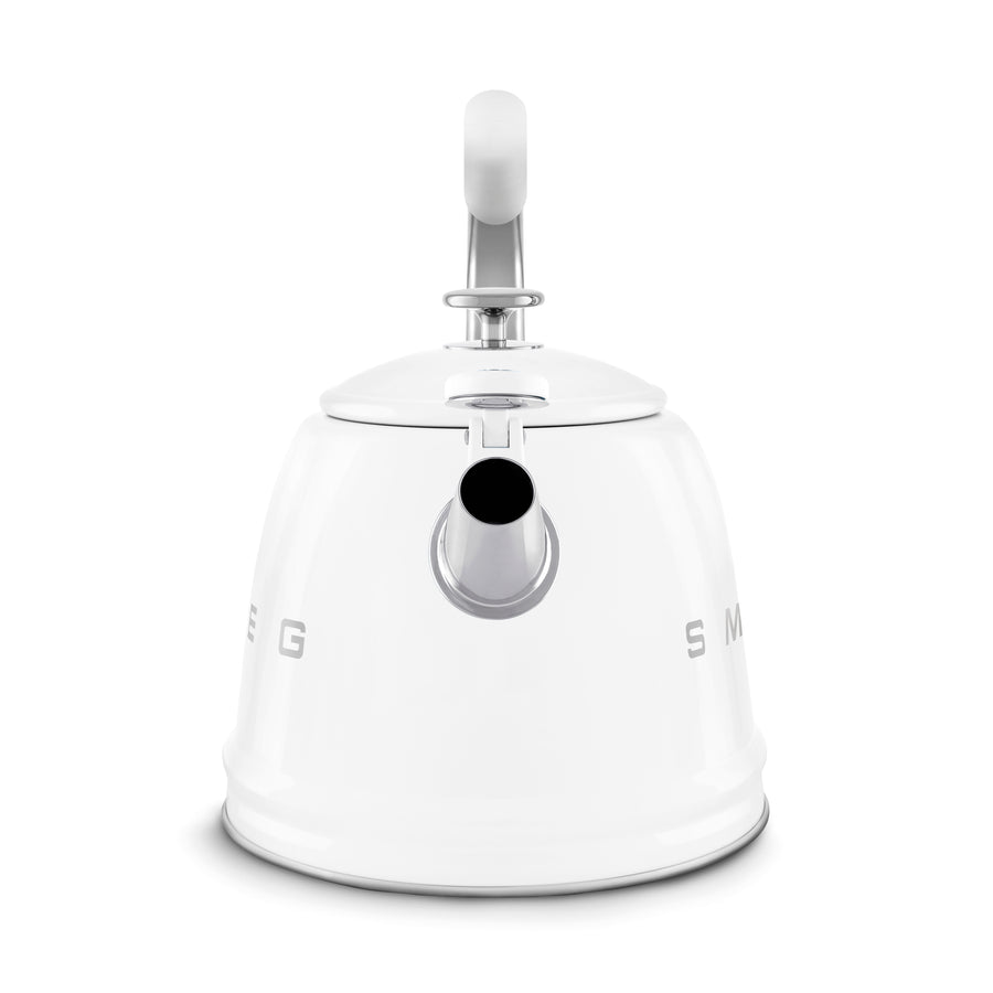 Smeg WKF01WH Retro Style Whistling Kettle - White
