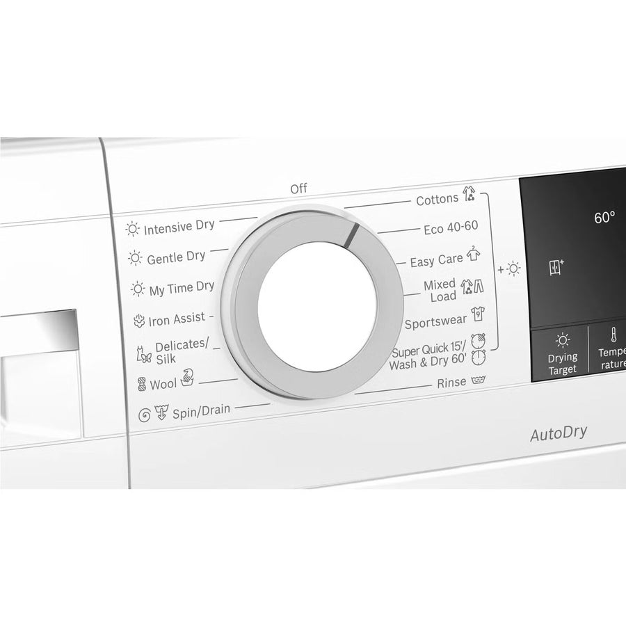 Bosch WNA134U8GB Series 4 8/5kg Freestanding 1400 Spin Washer Dryer [Free 5-year parts & labour guarantee]