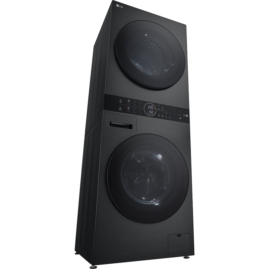 LG WT1210BBTN1 12kg/10kg 1400rpm Wash Tower - Black [Free 5-year parts & labour guarantee]