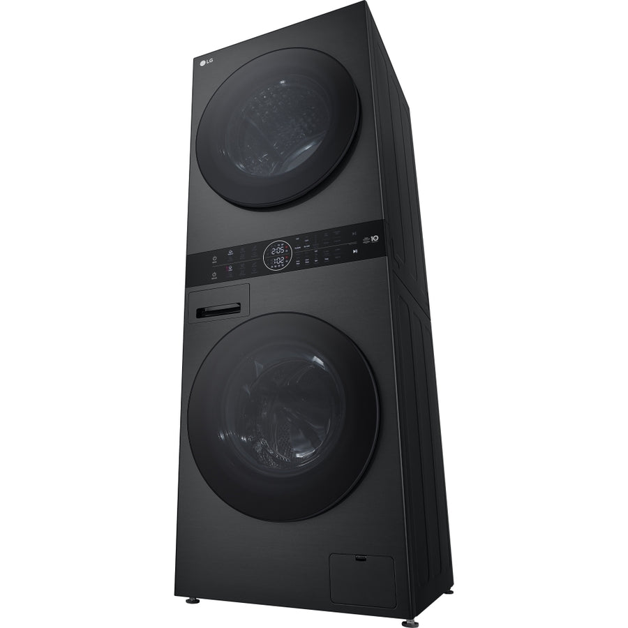 LG WT1210BBTN1 12kg/10kg 1400rpm Wash Tower - Black [Free 5-year parts & labour guarantee]