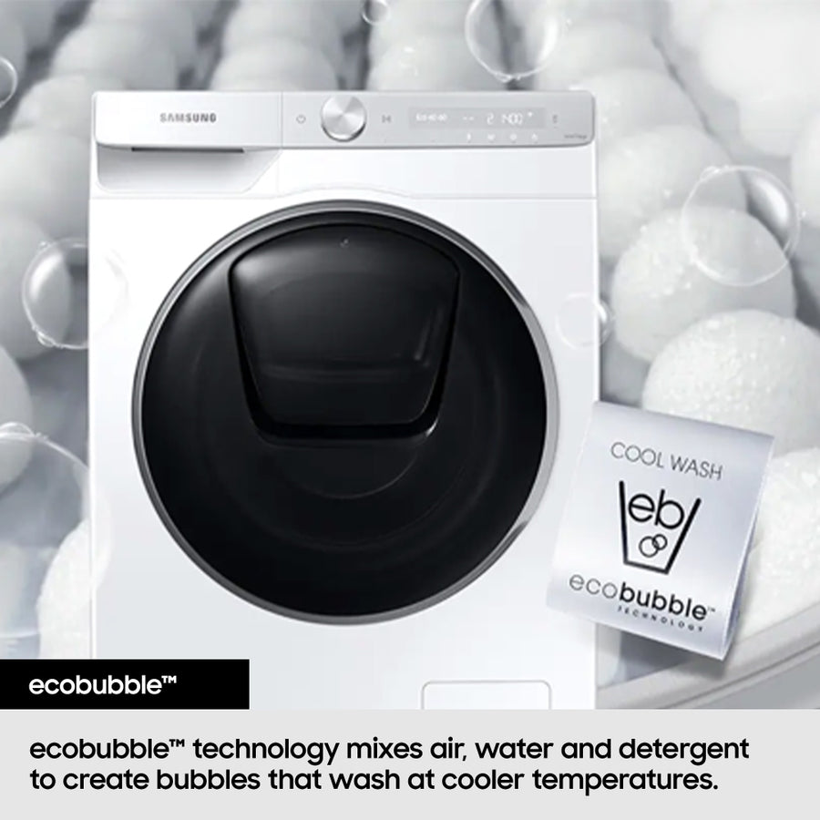 Samsung WW80CGC04DAH 8kg 1400 Spin Washing Machine with EcoBubble [Free 5-year parts & labour guarantee]