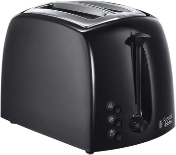 Russell Hobbs 21641 2 slice Textures Toaster - Black