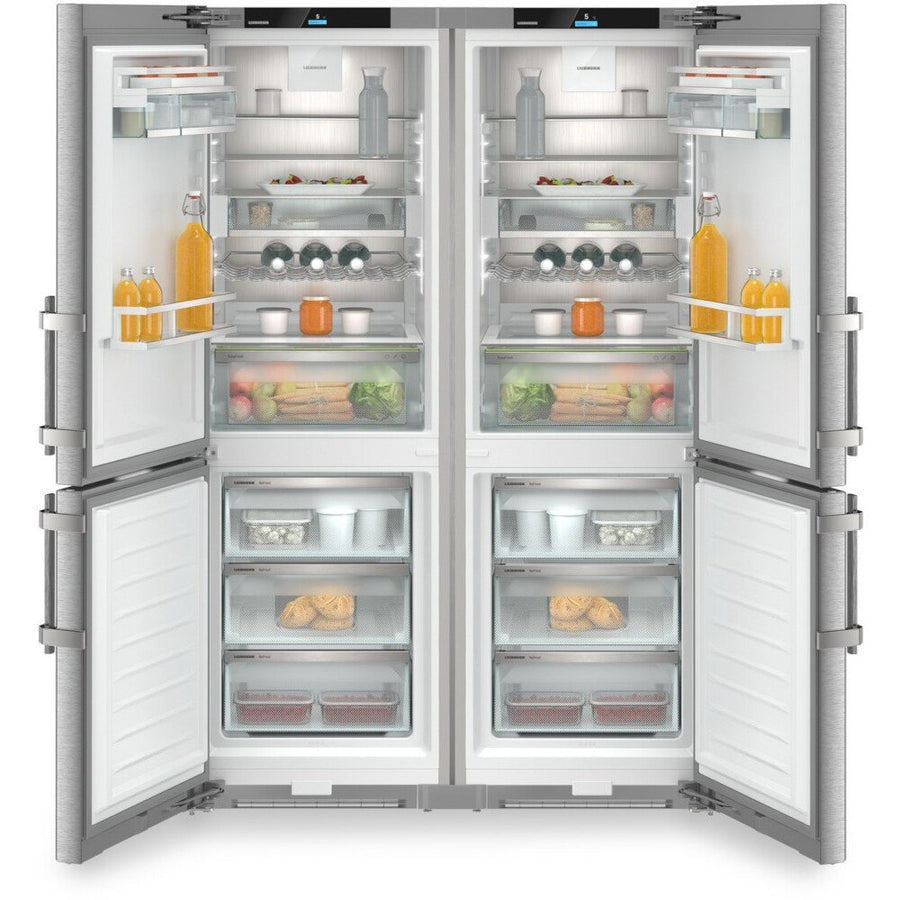 Liebherr XCCSD5250 Prime NoFrost Side-by-Side Combination - Stainless Steel