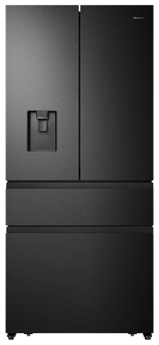 Hisense RF540N4WFE PureFlat Fridge Freezer - Black Stainless Steel