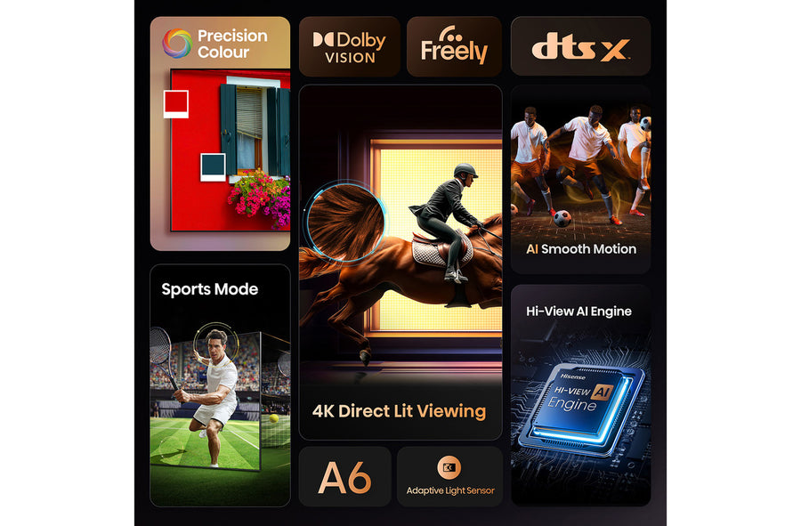 HISENSE 43A6QTUK 43